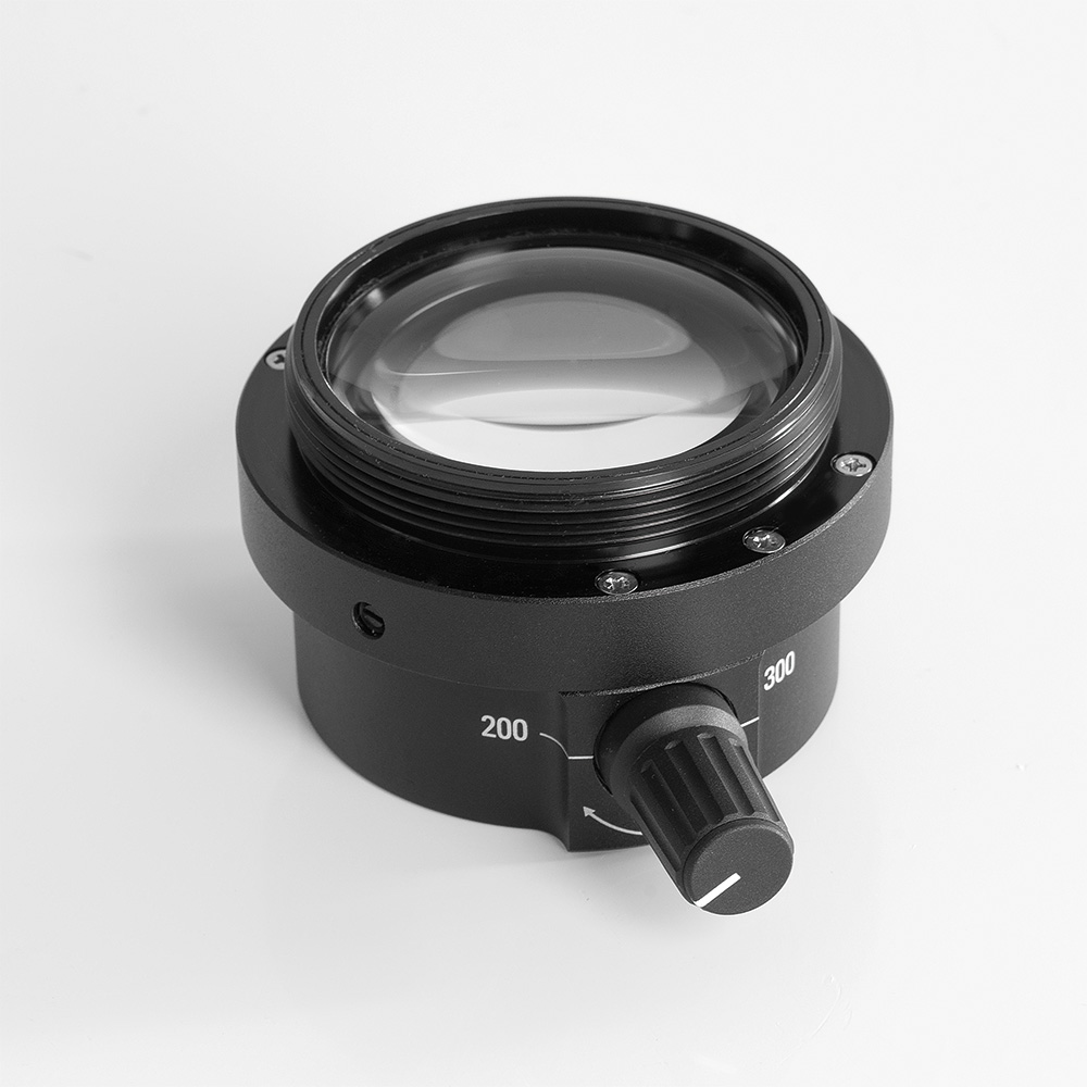 Leica Multifoc objektiv til M320 dentalmikroskop fra top