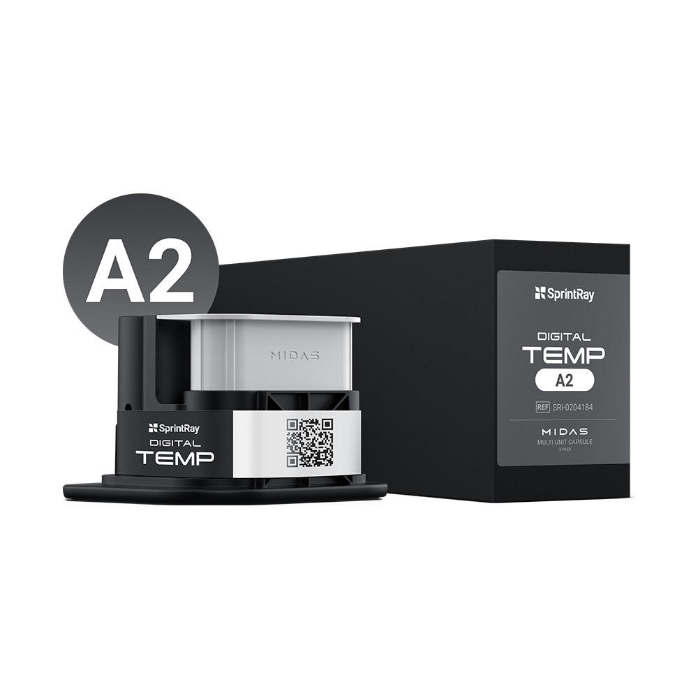 SprintRay Digital Temp Multi Unit kapsel i A2 med boks